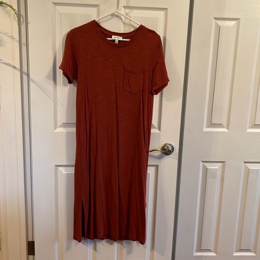 Tshirt dress, soft and comfy.